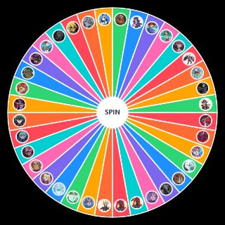 Yu Gi Oh! Zexal Characters Wheel