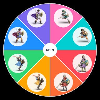 Random Hero alternate costumes (smash) Wheel