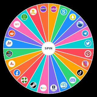 Random redes socais e parecidos Picker