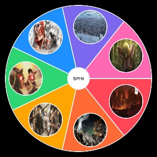 Spin the Wheel: Attack on Titan Arcs