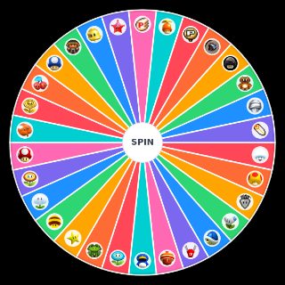 Random Super Mario power ups Wheel