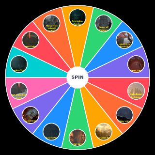 Random Lords of the Fallen (2023) Areas Wheel