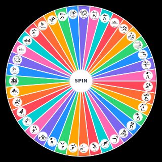 Modalidades Olímpicas 2020 LEGENDA Random Generator