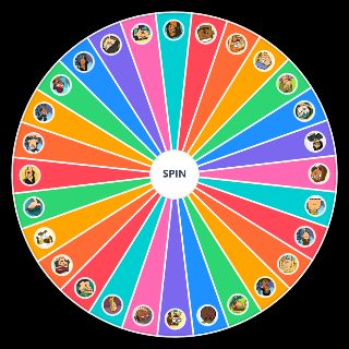 Random total drama characters gen1 Wheel