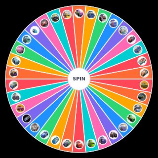 Spin the Wheel: Veteran Piston Cup Racers