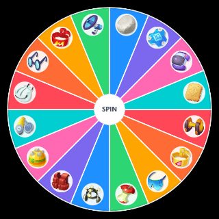 Random Pokémon Unite Held Items Wheel