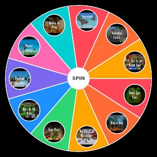 Minecraft Championship Games Wheel