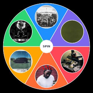Pick a Random Kendrick Lamar Albums