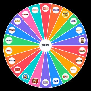 Random Chocolate Sweets Wheel