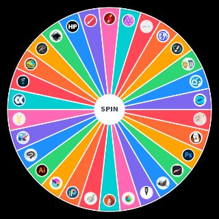2D Digital Art Programs Wheel