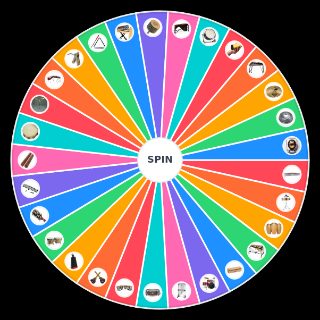 Spin the Wheel: Percussion Instruments