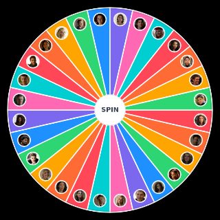 Random Vampire Diaries Characters Wheel