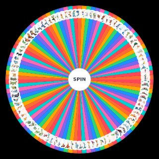 Spin the Wheel: all starter pokemon gen 9 + evolutions + forms
