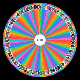 Project JoJo Stand Rarity [as of v5.53] Wheel