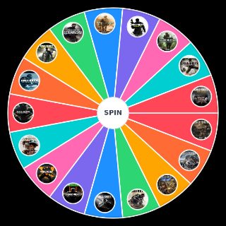 Spin the Wheel: COD Games