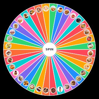 Random pâtisserie Wheel