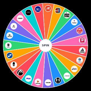 Spin the Wheel: marcas de tenis