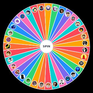 Random Cartoon Reviewers Wheel