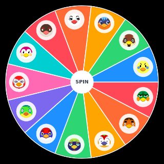 Spin the Wheel: Animal Crossing Birds