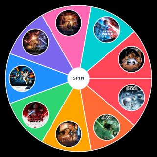 Star Wars Movies 1 9 Random Picker