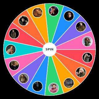 Random Harry Potter Professors Wheel