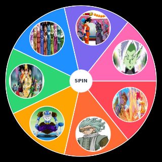 Spin the Wheel: Dragon Ball Super Arcs