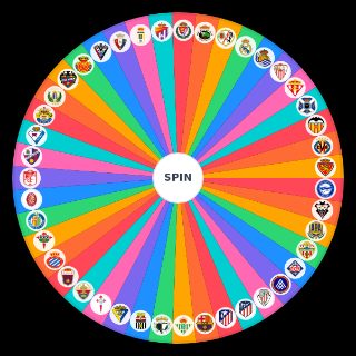 Random ESCUDOS DE FÚTBOL DE 1ª Y 2ª DIVISIÓN ESPAÑOLA Wheel
