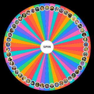 Random THE SIMPSONS CHARACTERS Wheel
