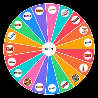 French chocolate bars Wheel