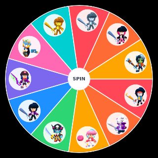 Random Brawl Stars Bibi Skins Wheel
