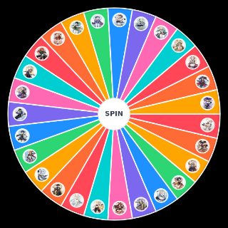 Choose a Random Genshine Impact character designs
