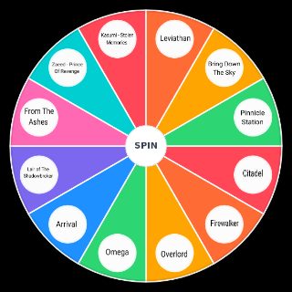 Mass Effect DLC Wheel