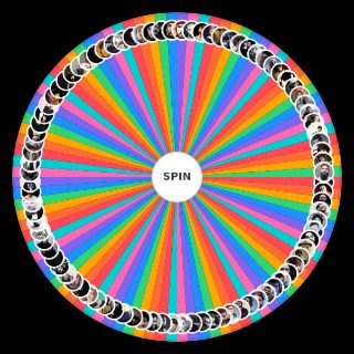 Random Turkish rappers Wheel