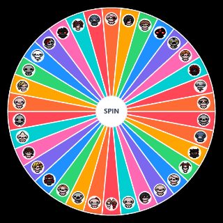 Al Binding of Isaac Characters Random Picker