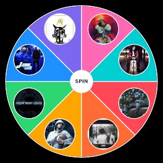 Random J. Cole Albums and Mixtapes Wheel