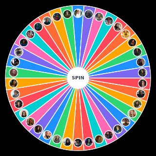 Random MCU female characters Wheel
