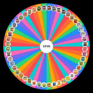 Random Gummy Candy Wheel