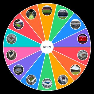 Spin the Wheel: football stadiums