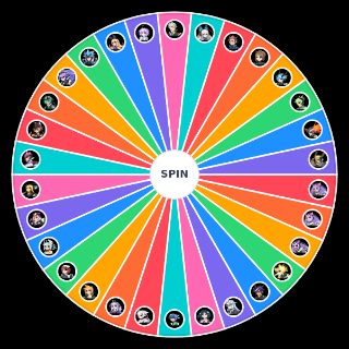Random Azure Striker Gunvolt Characters Wheel