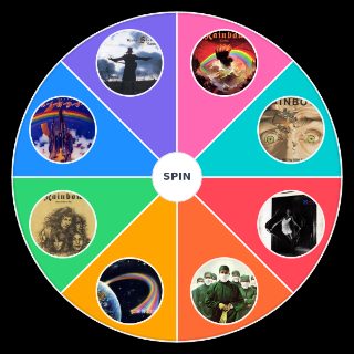 Ritchie Blackmore's Rainbow studio albums Wheel