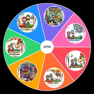 Pick a Random Mario & Luigi Games