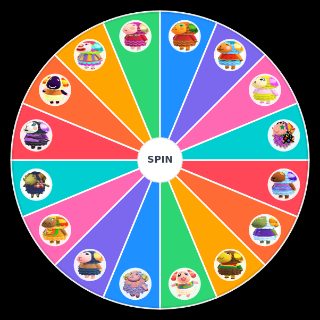 Random Animal Crossing Sheep! Wheel