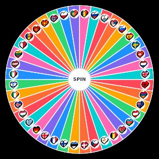 EUROVISION 2015 Top 40 Random Generator