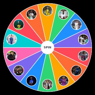 Random Promesas de futbol Wheel