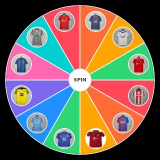 Random Uniformes de times de futebol Picker