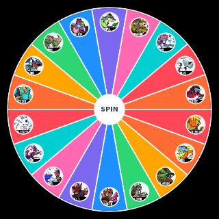 Random Rivals of Aether Characters (w/ titles) Wheel
