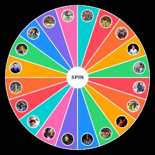 Random Ballon d'Or Winners [1988 2019] Wheel