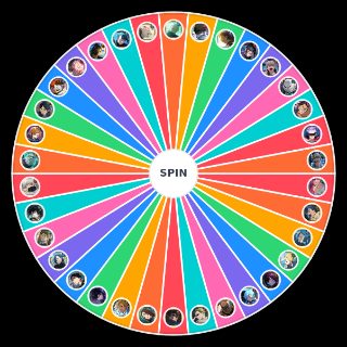 Random Jujutsu Kaisen phantom parade Wheel