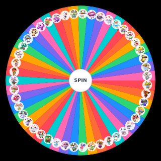 Random Animal Crossing Peppy Villagers Wheel
