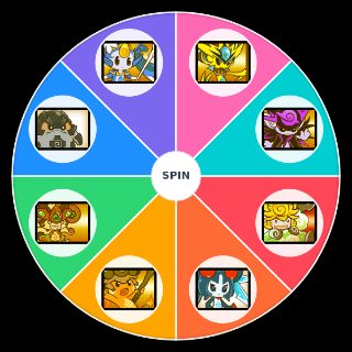 Random The Battle Cats "Elemental Pixies" Uber Rares (13.5) Wheel